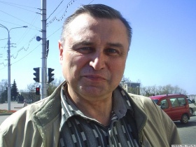 Белорусский правозащитник Павел Левинов. Фото с сайта www.gdb.rferl.org