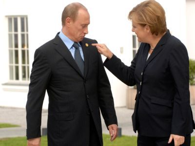 Меркель и Путин. Фото: epravda.com.ua