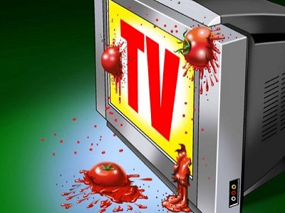 Долой зомбо-ТВ! Источник - Caricatura.ru, из http://image.etov.com.ua/ Долой зомбо-ТВ! Источник - Caricatura.ru, из http://image.etov.com.ua/