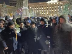 Протестующие в Казахстане, янв. 2022. Фото: t.me/zerkalo_io