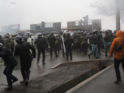 Казахстанские силовики, 5.01.22. Фото: Телеграм